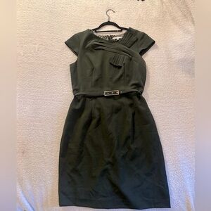 Sandra Darren Dark Green Formal Dress